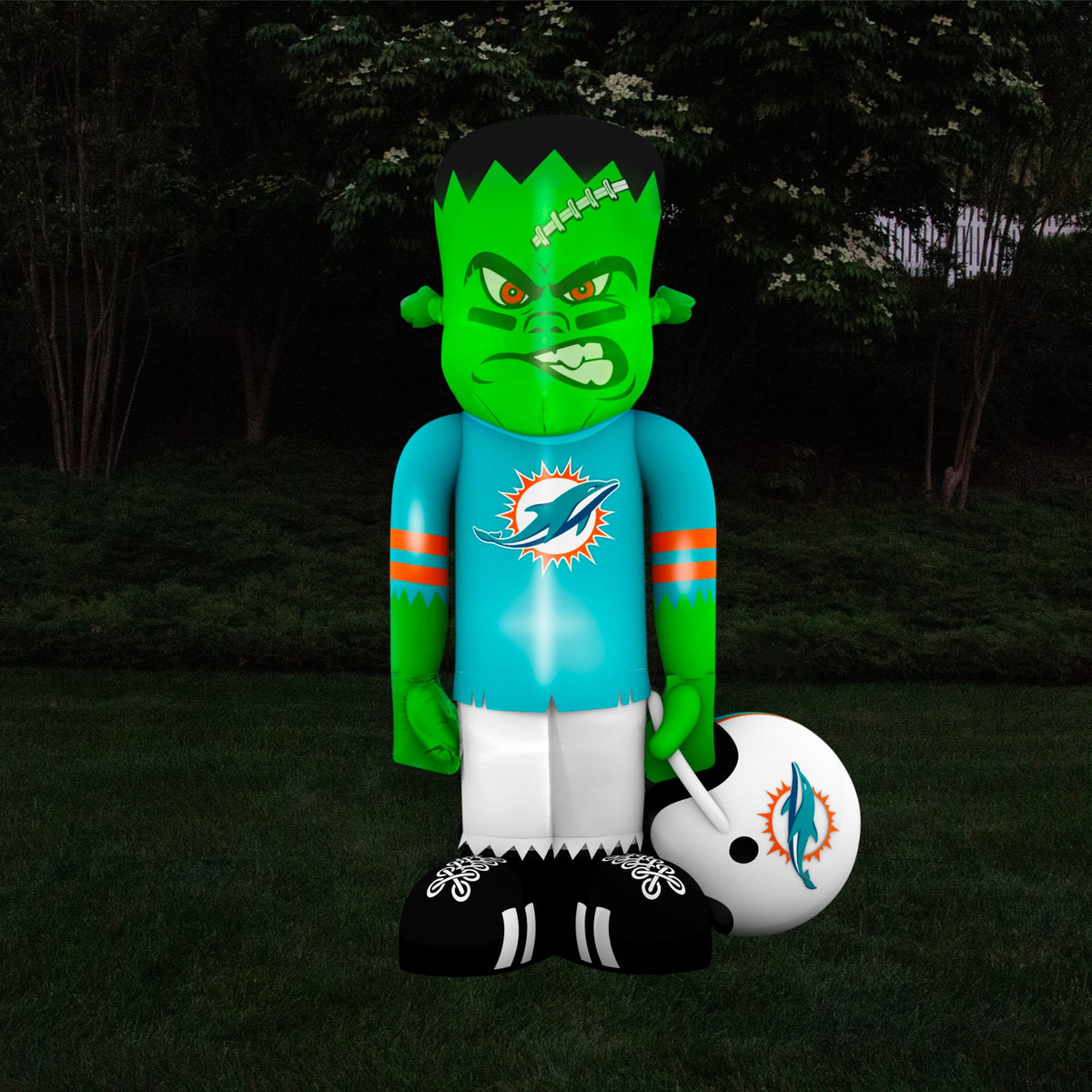 Miami Dolphins Halloween Lawn Inflatable Steinbacker