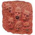 2\' x 2\' Slate Of Souls Latex Wall Decoration Halloween Prop
