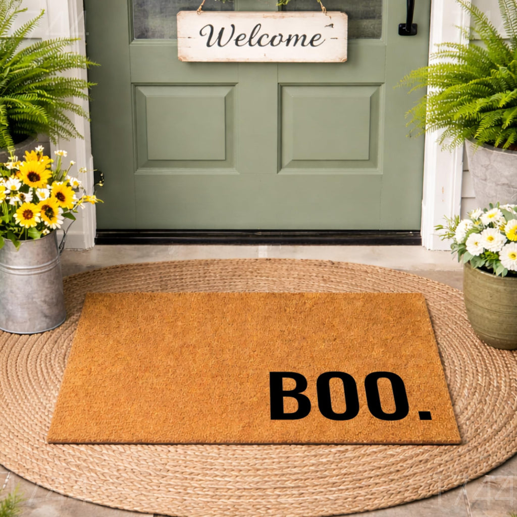 Halloween Doormat - Boo. Welcome Door Mat (36" x 72")