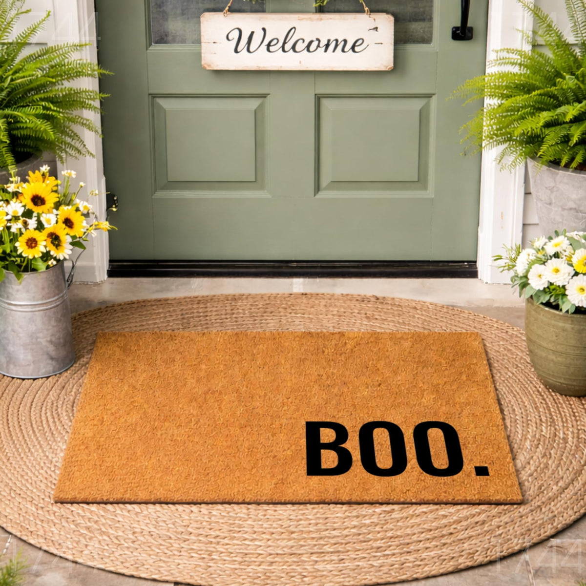 Halloween Doormat - Boo. Welcome Door Mat (36" x 72")