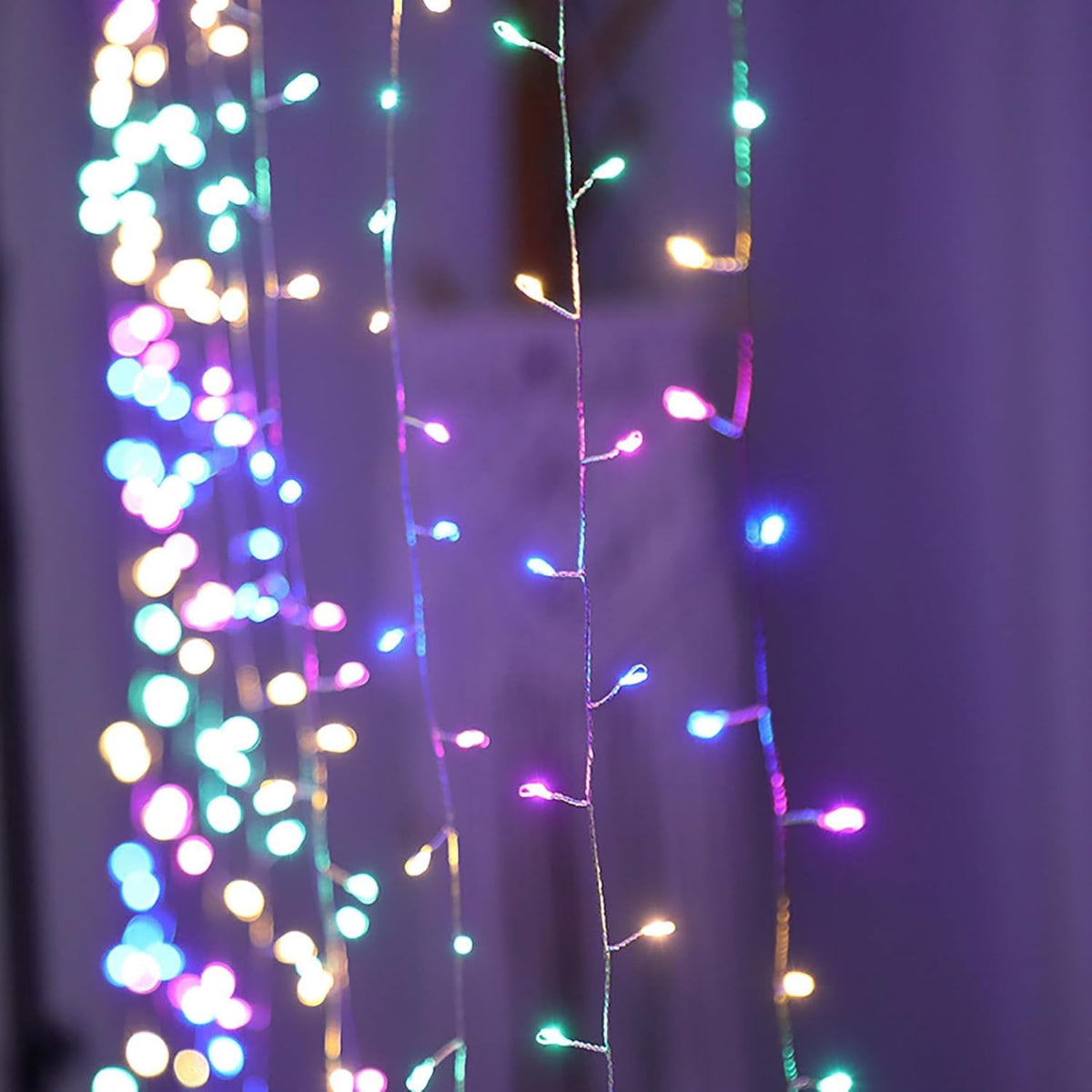 Plug-in Christmas Lights with Remote,30M 1000LED Waterproof Starry Cluster Fairy Lights, Copper Wire String Light for Indoor and Outdoor Use, Christmas Tree