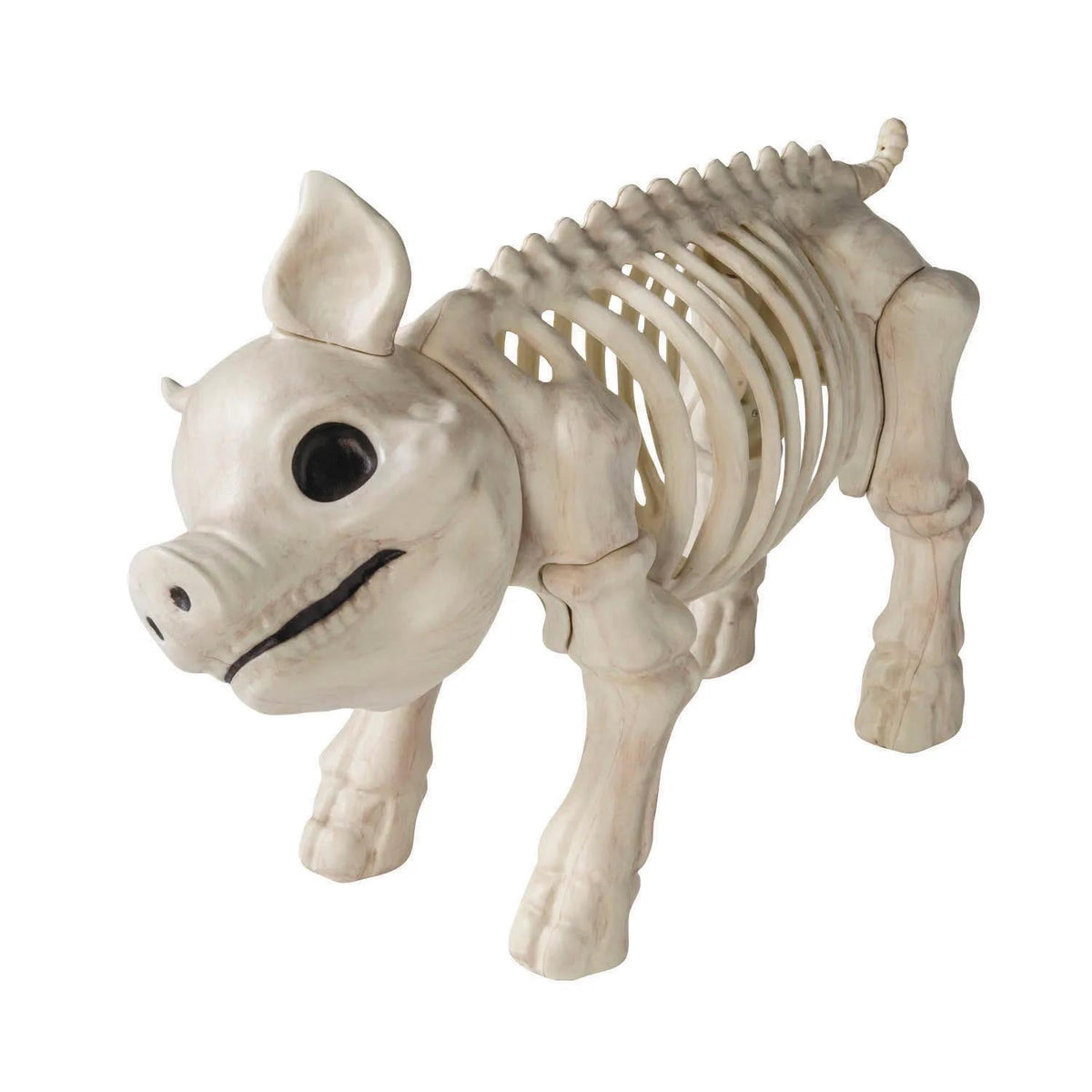 24 1/4" Standing Pig Skeleton Halloween Decoration