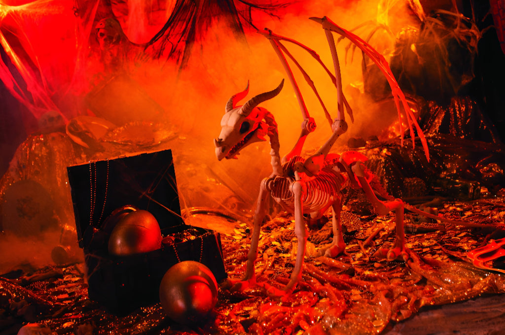 Halloween Dragon Skeleton - Home Decor - 1 Piece