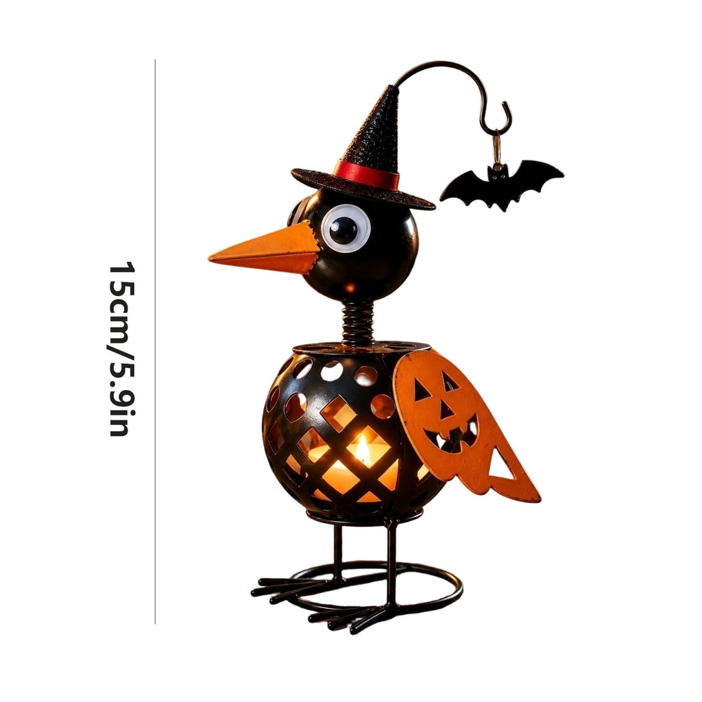 Halloween Decorations Outdoor, Lighted Hanging Ghost Decor with Witch Hat & Broom, LED Flying Ghost Decoration for Porch, Yard, Tree, Patio, Haunted House & Indoor Party 43.3in