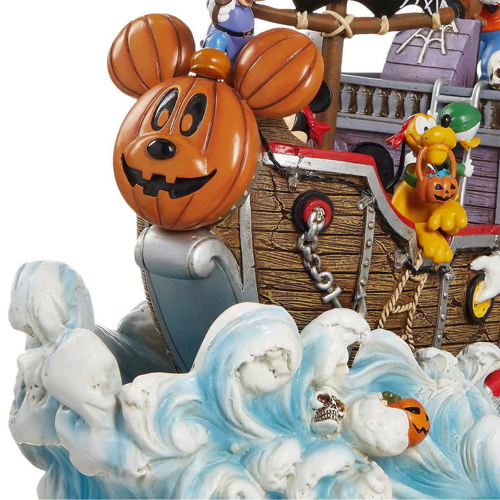 Disney Halloween Animated Pirate Ship with Lights and Music