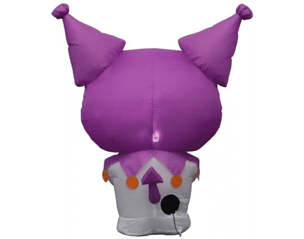 Sanrio 38.5" Airblown Kuromi Halloween Inflatable Decoration Light Purple