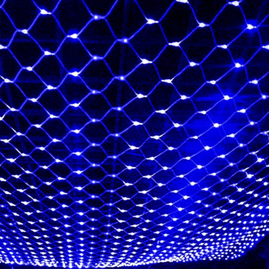 Garden Net Lights Battery Operated 4x6M 672LED Waterproof Net Mesh String Lights 8 Modes Fairy Lights for Indoor Outdoor Christmas Tree Bush Garden Backyard Décor