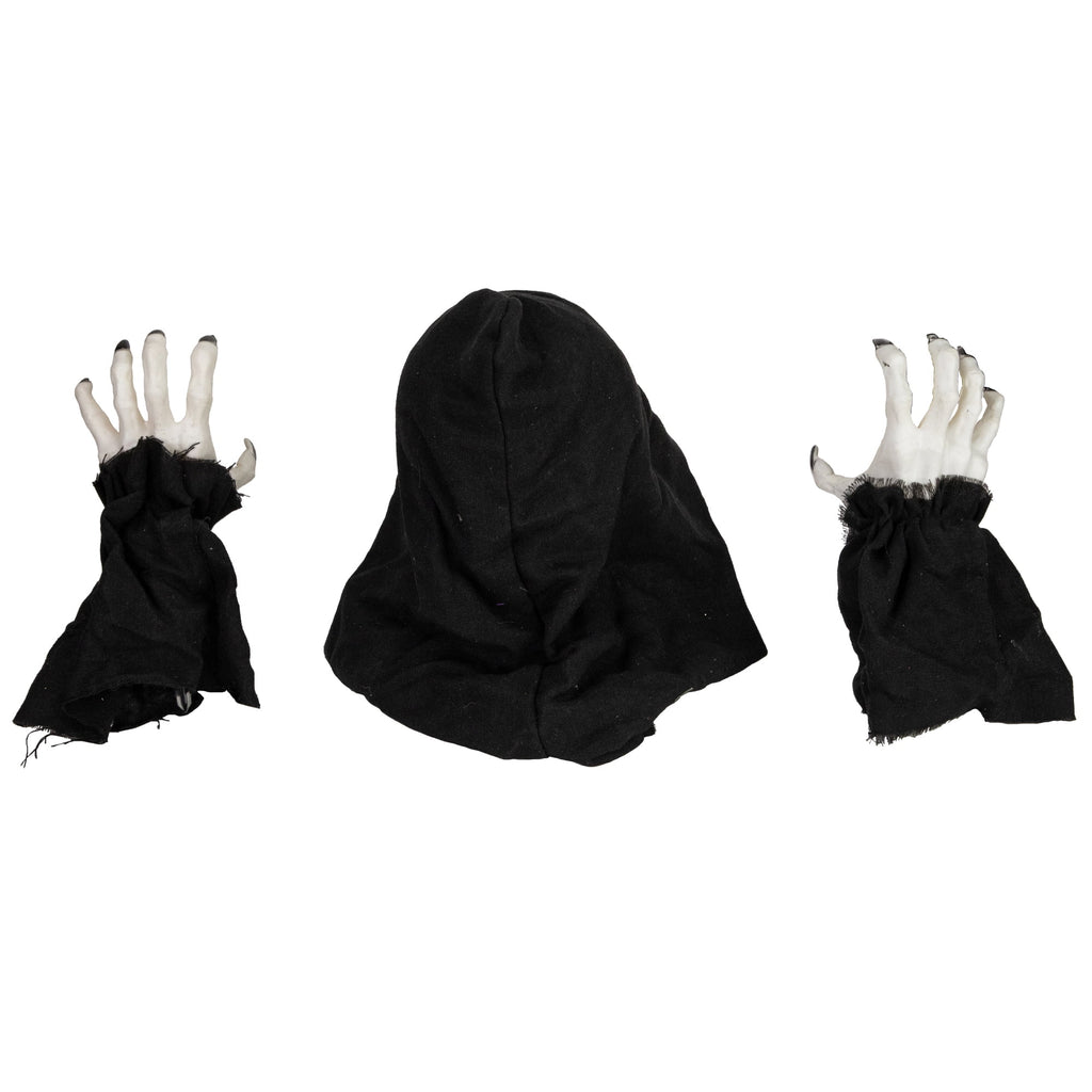 Northlight LED Lighted Grim Reaper with Sound Outdoor Halloween Decoration - 8"