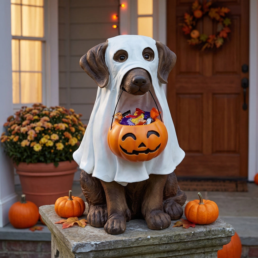 Clearance Halloween Giant Ground Breaking Skeleton Decor with LED Light-Up Moving Eyes, Scary Skull Stakes for Garden Lawn Holiday Party Decor