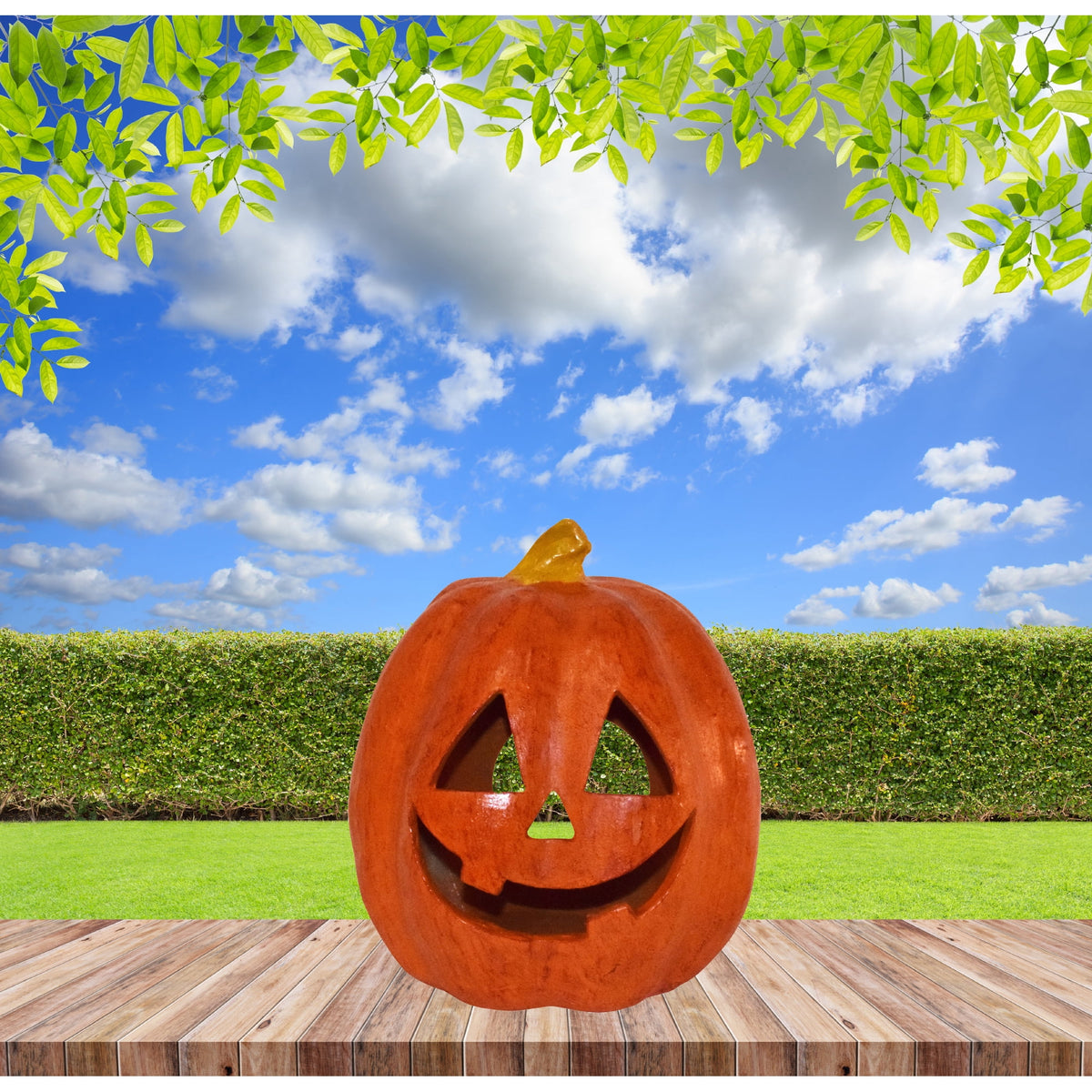 14" Halloween Luminary Jack O' Lantern