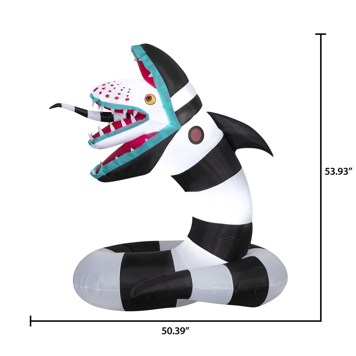 Halloween Airblown Inflatables Beetlejuice Sandworm 50.39 in x 51.96 in x 53.93 in 3.32 lb