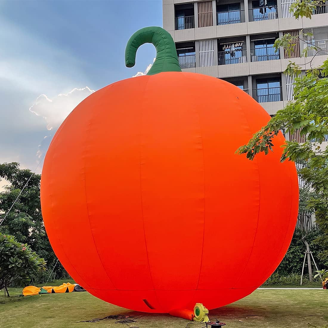 Giant 26Ft Halloween Inflatable Pumpkin Premium Decorations with 750W Blower.
