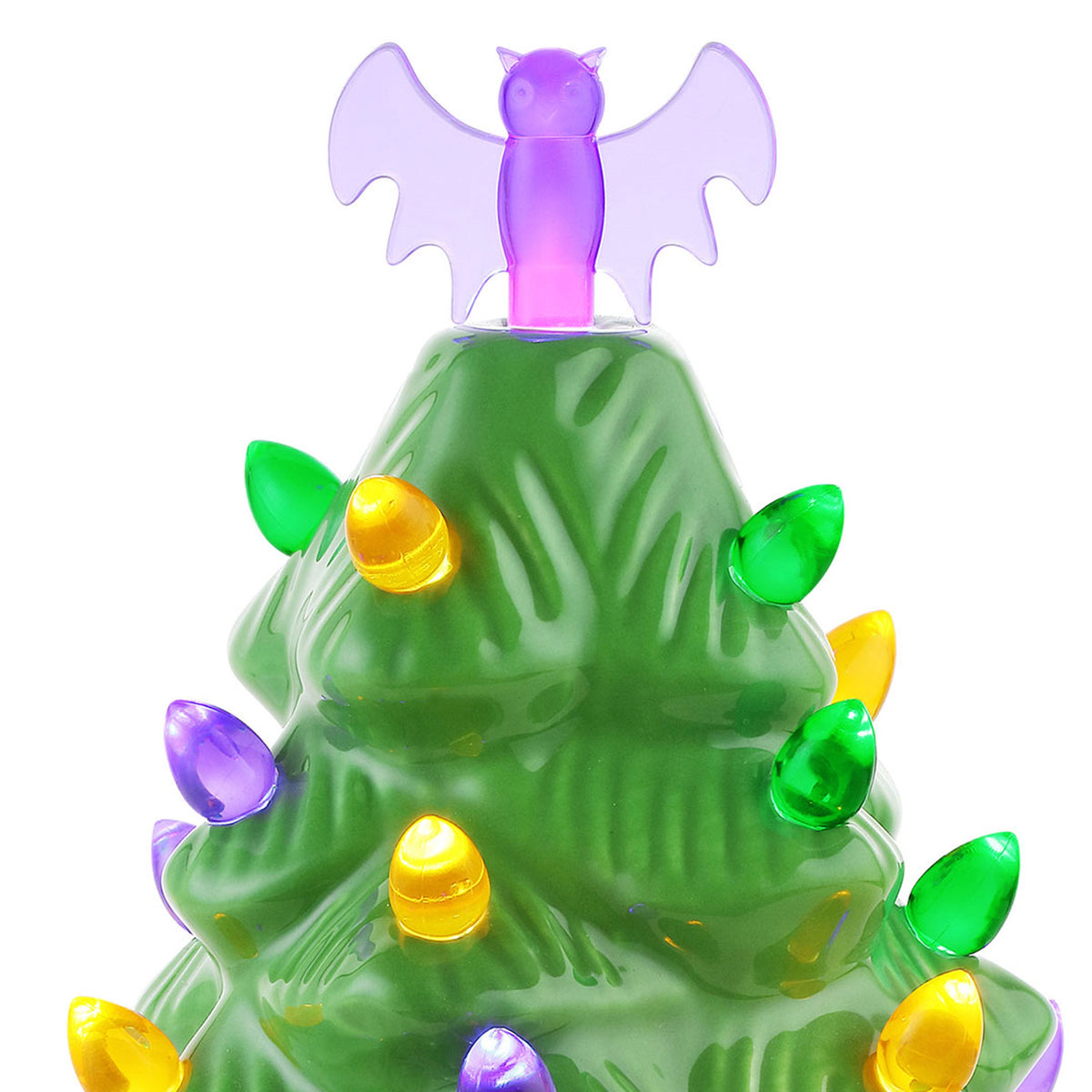 Mr. Halloween 12 in. Ceramic Halloween Tree - Green