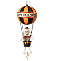 Bethany Lowe 13.50In Happy Halloween Balloon, Tin, Skeleton Hot Air Ka5406