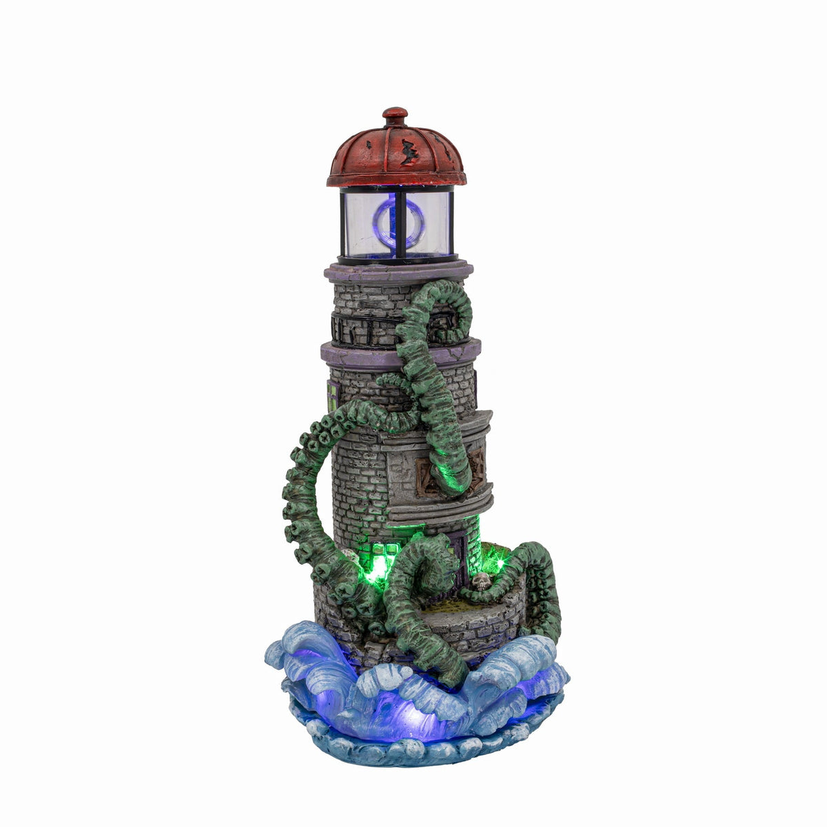 FG Square Lighthouse Attack Halloween Village