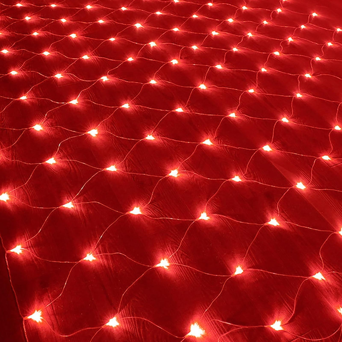 Garden Net Lights- Battery Operated 672 LED Waterproof Net Mesh Lights with 8 Modes- 6x4M Fairy String Lights for Outdoor Indoor Christmas Tree- Bush- Backyard- Garden- Party Décor.