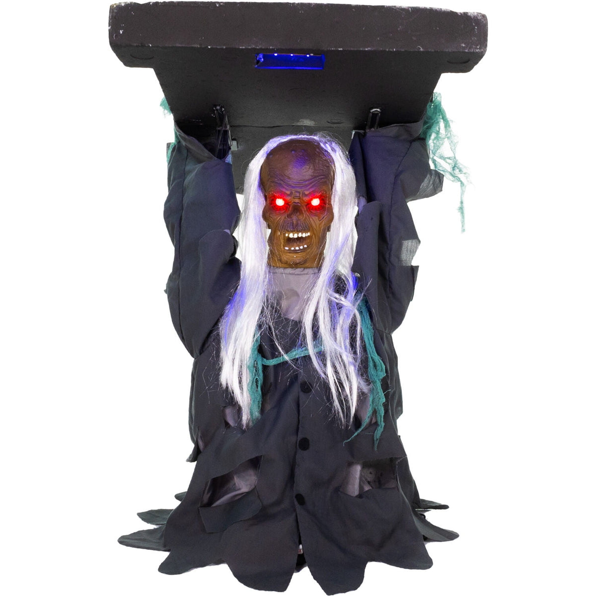 Haunted Hill Farm 30" Tombstone Lifter Animatronic, Halloween Decor, HHTOMBLIFT-4FLSA