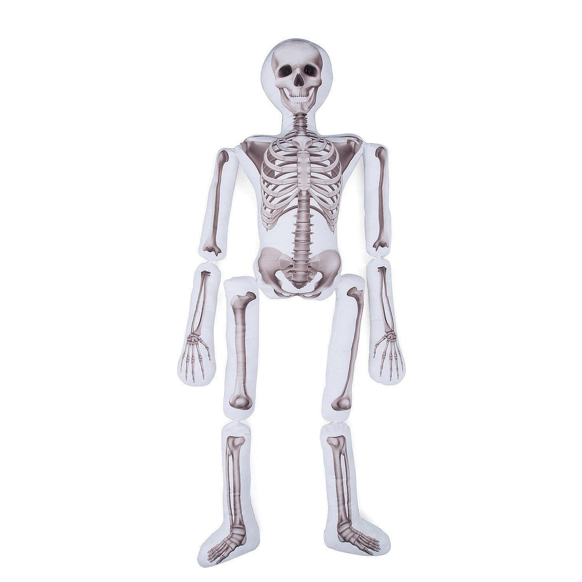 Halloween Plush Skeleton Pillow, Home Decor, Halloween, 1 Pieces