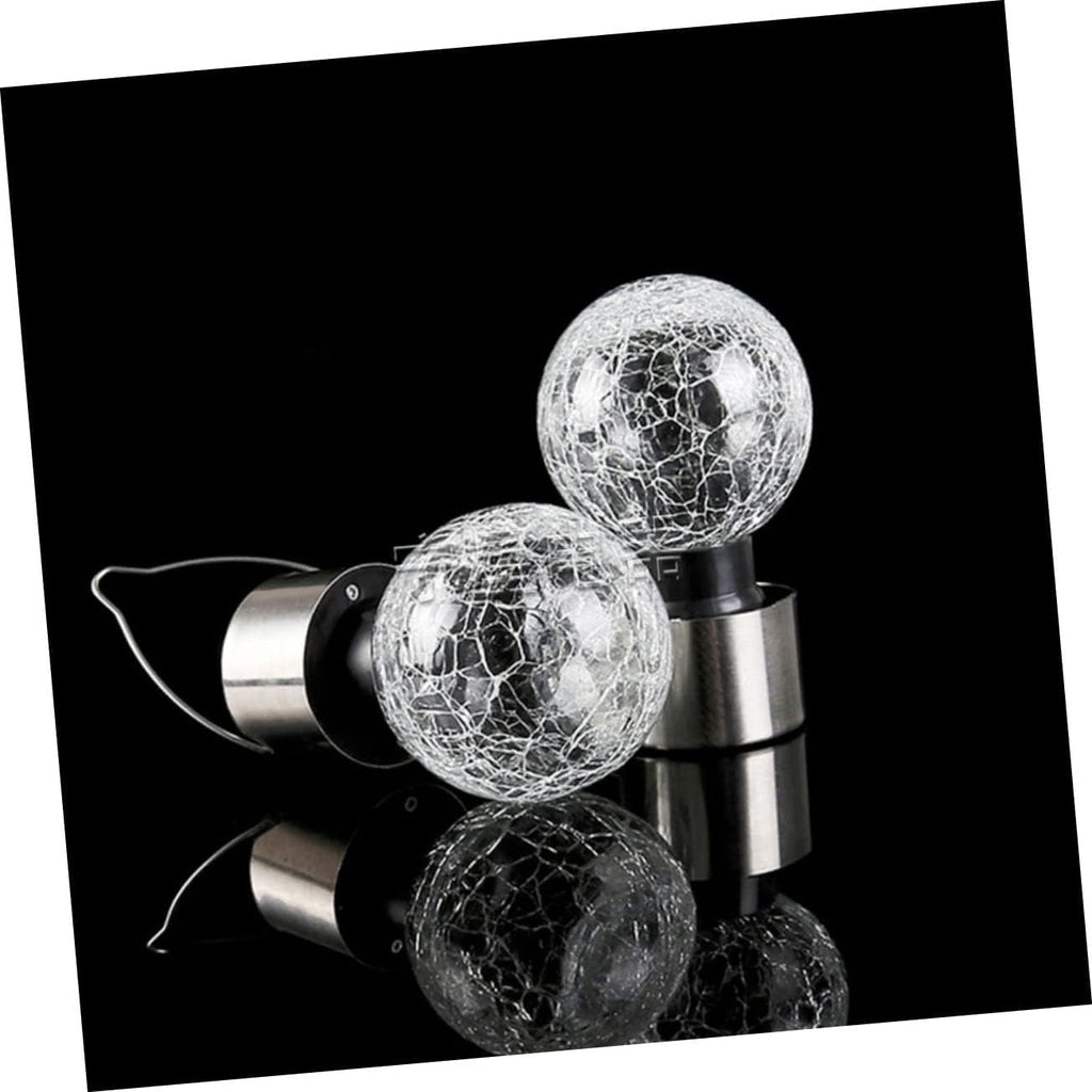 LINLIN Glass Pendant Light 8pcs Solar Lantern Outdoor Pendant Lights Lantern Chandelier Crackle Glass Globe Solar Lights Glass Solar Lights Outdoor Light Balls Hanging Crack Ball Lamp