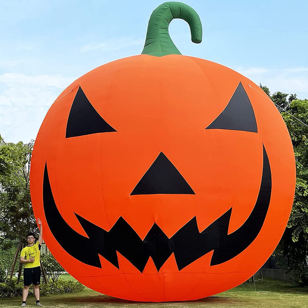 Giant 26Ft Halloween Inflatable Pumpkin Premium Decorations with 750W Blower.