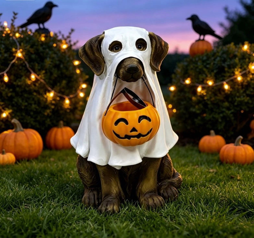 Clearance Halloween Giant Ground Breaking Skeleton Decor with LED Light-Up Moving Eyes, Scary Skull Stakes for Garden Lawn Holiday Party Decor