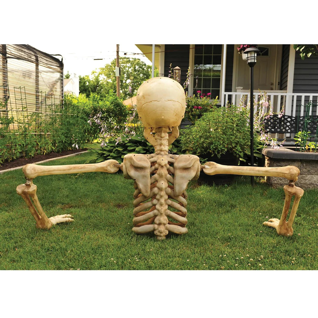 Fun World 4 ft Posable Skeleton Grave Breaker Halloween Decoration
