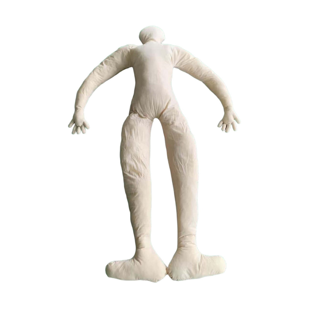 6FT Posable Dummy Mannequin Full Body Bendable Fabric Form Holiday Santa Halloween Decor Prop