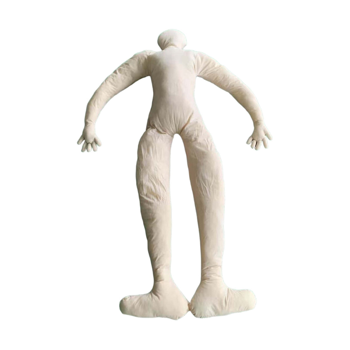 6FT Posable Dummy Mannequin Full Body Bendable Fabric Form Holiday Santa Halloween Decor Prop