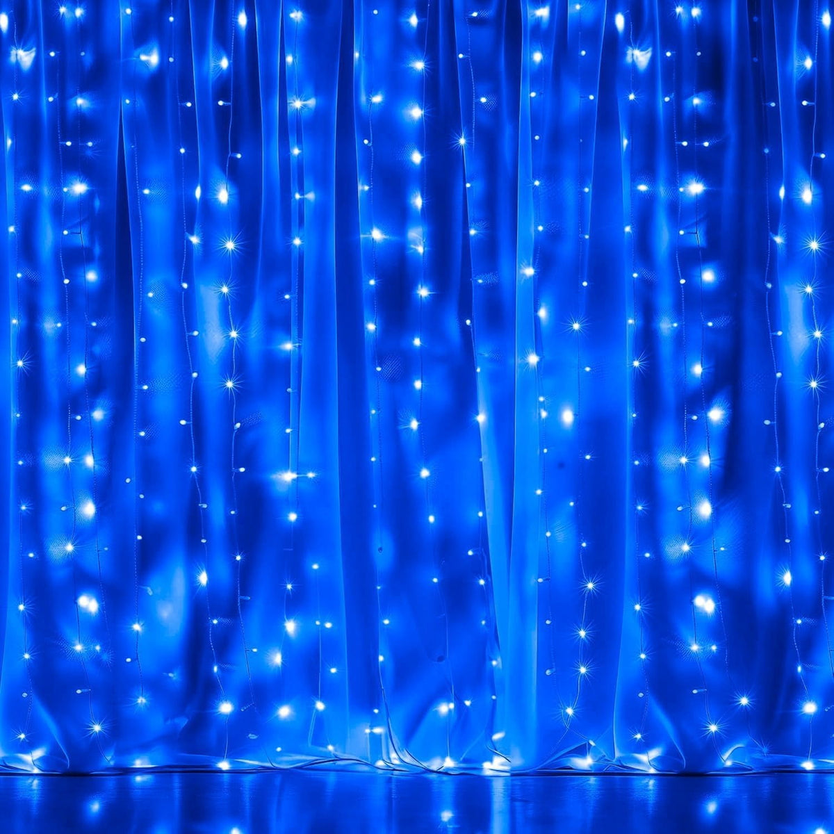 General Smart Curtain Lights, 400LED 6.6FT x 6.6FT Color Changing Valentine's Day Christmas Lights with Remote & APP, Dynamic DIY Fairy String Lights for Indoor Outdoor Bedroom Decorations