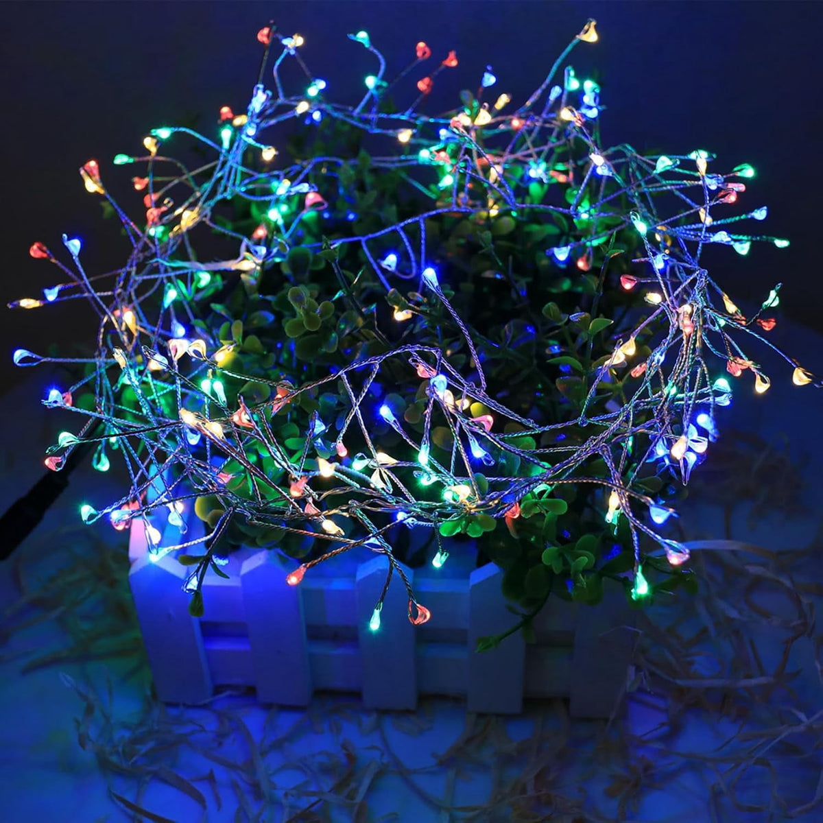Outdoor String Lights with Remote,100M 3000LED Plug-in Powered Waterproof Fairy Lights, Copper Wire Christmas String Lights for Wedding, Party, and Indoor Fairy Lights