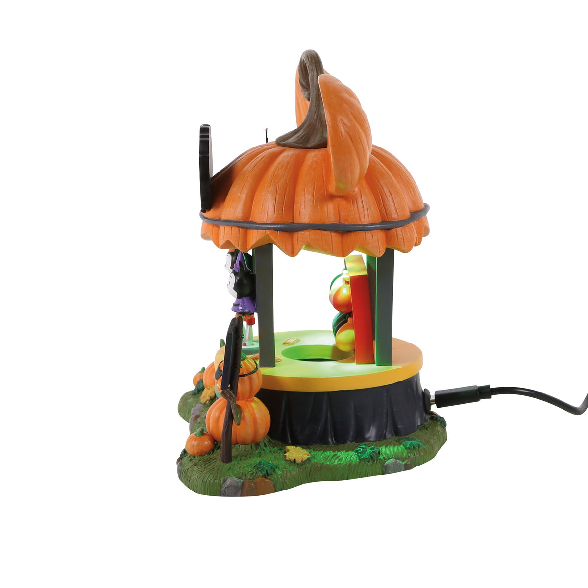Department 56 Disney Village Balloon Darts Game Halloween Lit Building Figurine, Multicolor 6.1in H