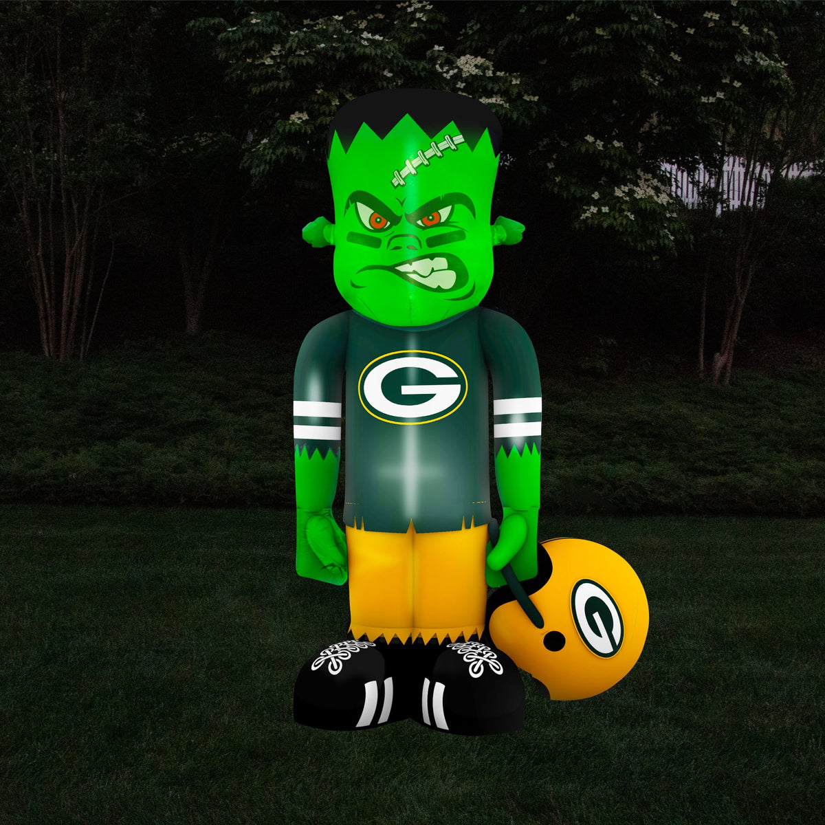 Green Bay Packers Halloween Lawn Inflatable Steinbacker