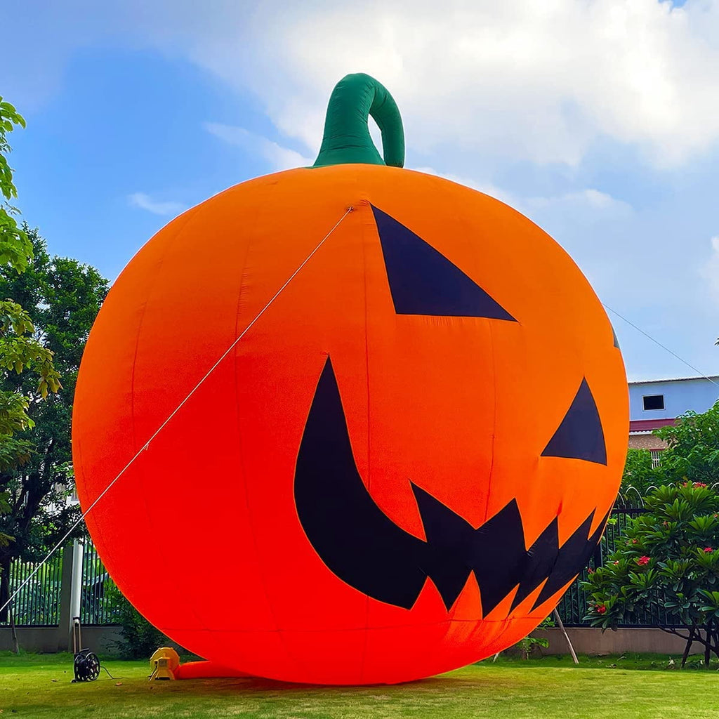 Giant 26Ft Halloween Inflatable Pumpkin Premium Decorations with 750W Blower.