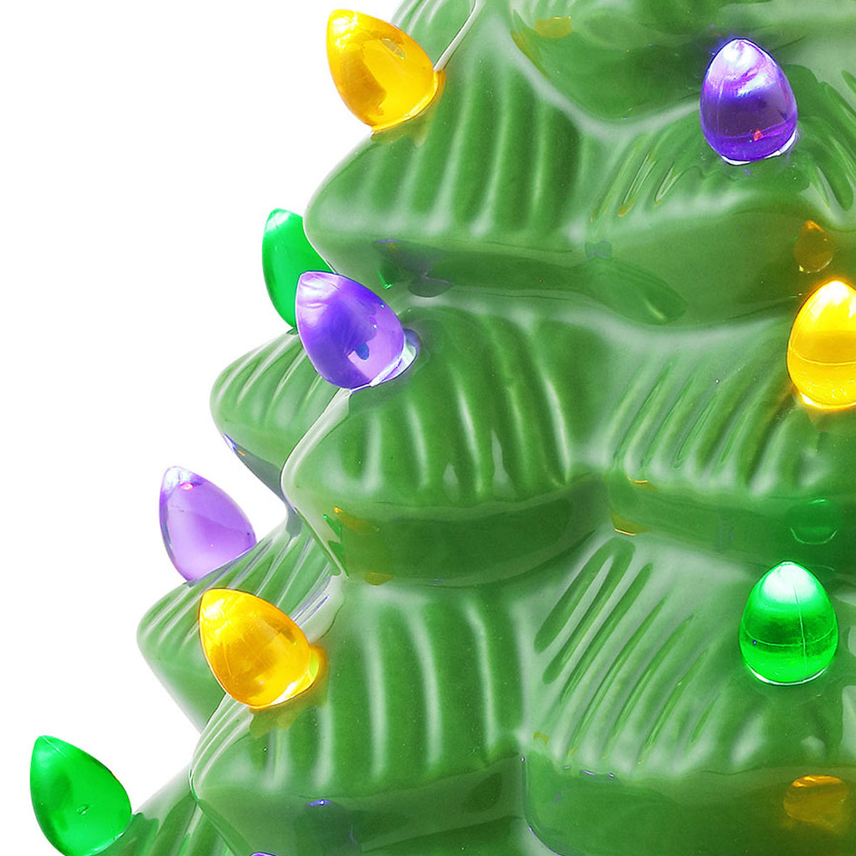 Mr. Halloween 12 in. Ceramic Halloween Tree - Green
