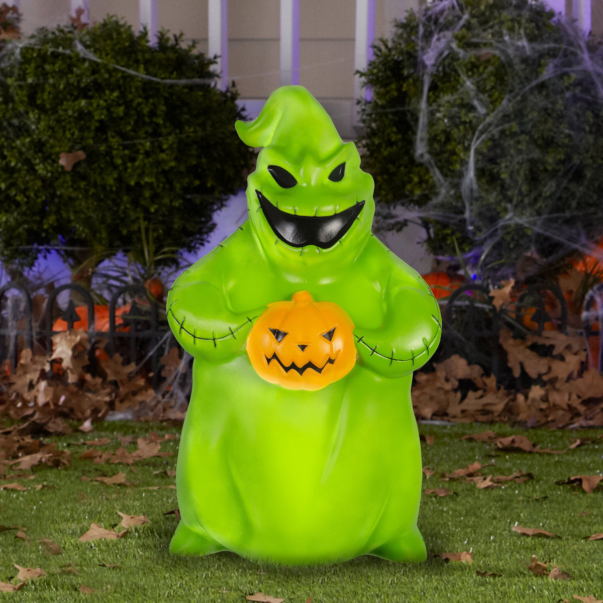 24 Inch Oogie Boogie Nightmare Before Christmas Lighted Halloween Blow Mold Decoration