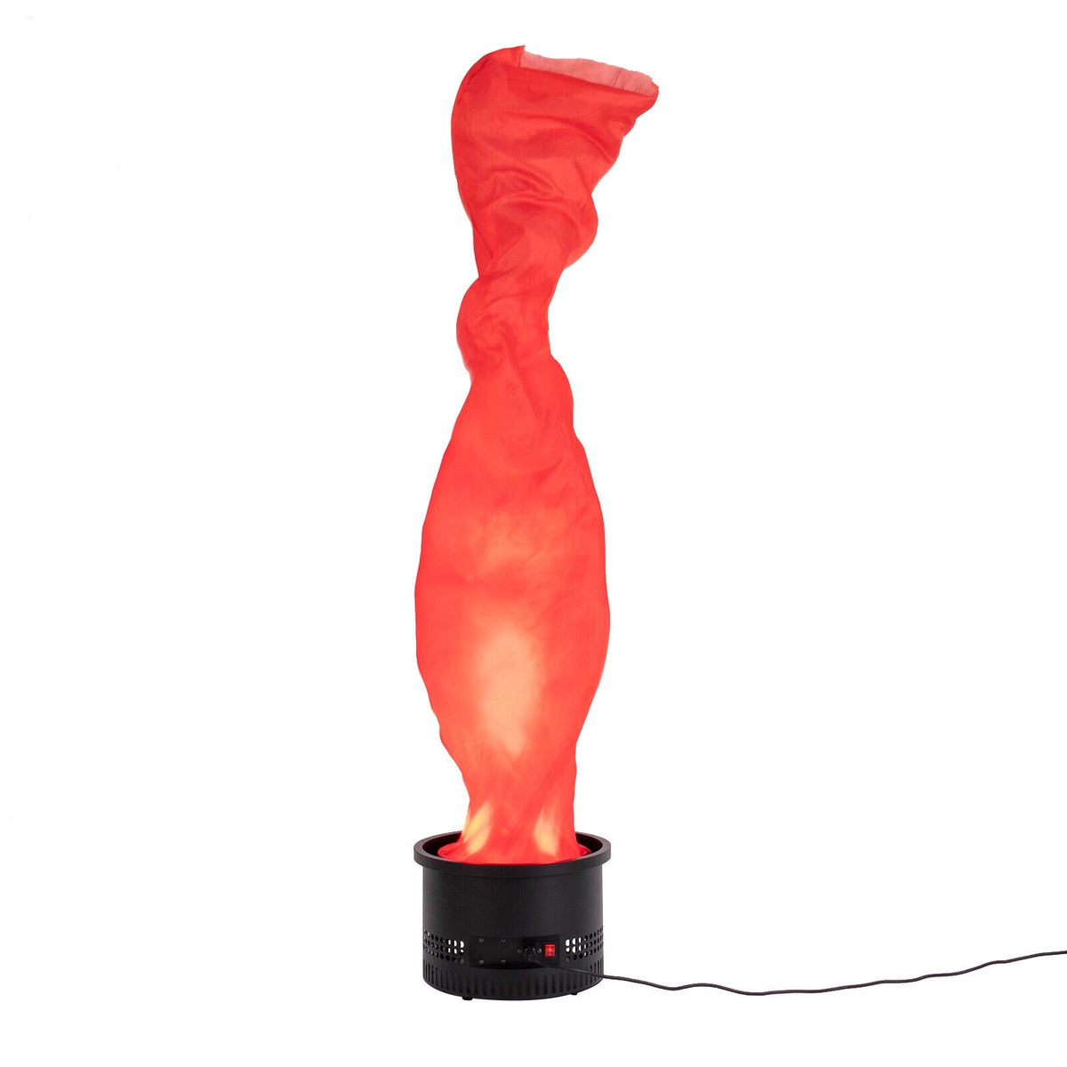 Simulated Campfire Light, Fake Flame Light for Campfire Parties, Outings, Markets, Shops Electric Red Flame Light